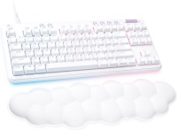 Logitech mänguri klaviatuur Aurora G713 Tactile, RGB, valge