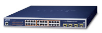 Planet switch WGSW-24040HP4, Network Managed L2/L4, Gigabit Ethernet (10/100/1000), PoE, sinine