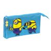 Minions kolme sahtliga pinal Minionstatic sinine 22x12x3cm