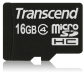 Transcend mälukaart microSDHC 16GB Class 4