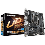 Gigabyte emaplaat Z690M DS3H, Intel, LGA1700, DDR4, mATX