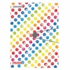 Herlitz kummiga kaaned A4 pl. Smiley Rainbow