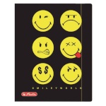 Herlitz kummiga kaaned A4 krt. Smiley black