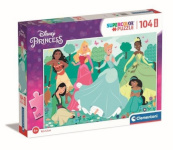 Clementoni pusle 104-osaline MAXI princess Disney