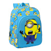 Minions seljakott Minionstatic sinine 26x34x11cm