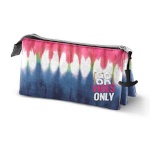 Karactermania kolme sahtliga pinal Eco Omp! Good Vibes Only Tie Dye Denim 23x11x10cm