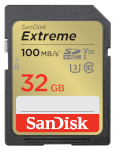 SanDisk mälukaart 32GB SDHC Extreme 100MB/s UHS-I U3 Class 10, V30