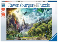 Ravensburger pusle 3000-osaline The reign of dragons