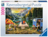 Ravensburger pusle 1000-osaline At the Campsite