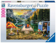 Ravensburger pusle 1000-osaline At the Campsite