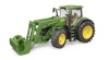 Bruder traktor koos esilaaduriga John Deere 7R 350, 03151