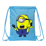 Minions paeltega seljakott Minionstatic sinine 26x34x1cm