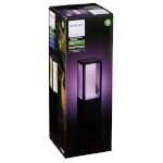 Philips väline seinavalgusti Hue Outdoor Pedestal Impress LED Light, must