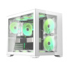 Darkflash arvutikorpus C305, Tempered Glass PC Gaming Case, ATX, valge