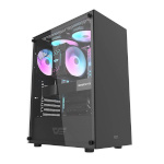 Darkflash arvutikorpus DK100, mATX PC Case, Side Window, must