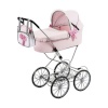 Reig nukukäru Dolls Pram roosa 64cm