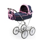 Reig nukukäru Dolls Pram meresinine 64cm