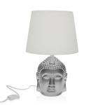 Versa laualamp Hõbedane Buddha Portselan (21x33x21cm)