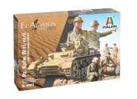 Italeri mudel Pz.Kpfw.IV F1/F2 /G With Afrika Korps Infantry