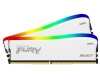 Kingston mälu DDR4 Fury Beast RGB 32GB(2*16GB)/3600 CL17, valge