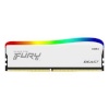 Kingston mälu DDR4 Fury Beast RGB 8GB(1* 8GB)/3200 CL16, valge