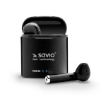 SAVIO kõrvaklapid TWS-02 Wireless Bluetooth , must