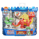 Paw Patrol mängufiguuride komplekt Rescue Knights Rocky and Dragon Flame, 6063596