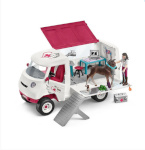 Schleich mängukomplekt Horse Club 42439 Mobile Vet with Hanoverian Foal