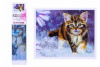 Norimpex teemantmaal Diamond Mosaic - Kitten in the snow