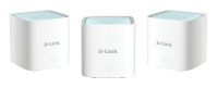 D-Link ruuter EAGLE PRO AI AX1500, Mesh System M15-3, (3-pack), 802.11ax, valge