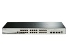 D-Link switch Stackable Smart Managed with 10G Uplinks DGS-1510-28X/E	 Managed L2, Rackmountable, 1 Gbps (RJ-45) ports quantity 24