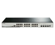 D-Link switch Stackable Smart Managed with 10G Uplinks DGS-1510-28X/E	 Managed L2, Rackmountable, 1 Gbps (RJ-45) ports quantity 24