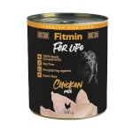 Fitmin koeratoit for Life Chicken Pate - Wet Dog Food- 800g