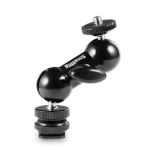 SmallRig tarvik 1135 Dual Ball Head with Hot Shoe + Thumbscrew