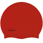 Crowell ujumismüts Swimming Silicone Mono Breeze 9 punane