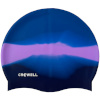 Crowell ujumismüts Swimming Silicone Multi Flame sinine-violetne 21