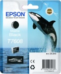 Epson tindikassett T7608 matt must 