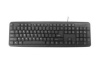 Gembird KB-U-103-RU Standard keyboard, USB, RU layout, black