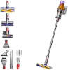 Dyson juhtmevaba varstolmuimeja V12 Detect Slim Absolute, kollane/hall