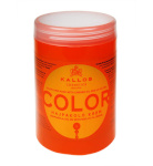 Kallos Cosmetics juuksemask Color Hair Mask 1000ml, naistele