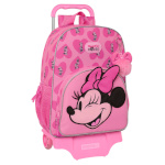 Disney ratastega koolikott Loving roosa 33x42x14cm