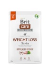 Brit kuivtoit koerale Care Hypoallergenic Adult Weight Loss Rabbit - Dry Dog Food- 3kg