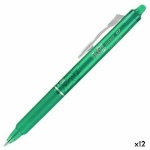 Pilot pastapliiats Frixion Clicker Kustutatav tint roheline 0,4 mm 12tk