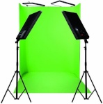 Nanlite tausta komplekt Compac 100B Green Screen Kit