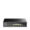 Cudy switch GS1005PTS1 network Gigabit Ethernet (10/100/1000) Power over Ethernet (PoE) must