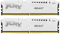 Kingston mälu Memory DDR5 Fury Beast White 32GB(2x16GB) 6000MHz CL36