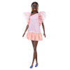 Mattel Barbie Fashionistas-Puppe Peach Puffy Sleeves Dress