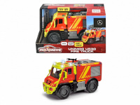 Majorette mänguauto Grand Series fire brigade Unimog U530, 13 cm