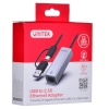 UNITEK kaabel ADAPTER USB-A/C - RJ45 2.5G ETHERNET M/F