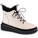 Filippo naistele PAW482 beež Insulated leather Platform boots suurus 37